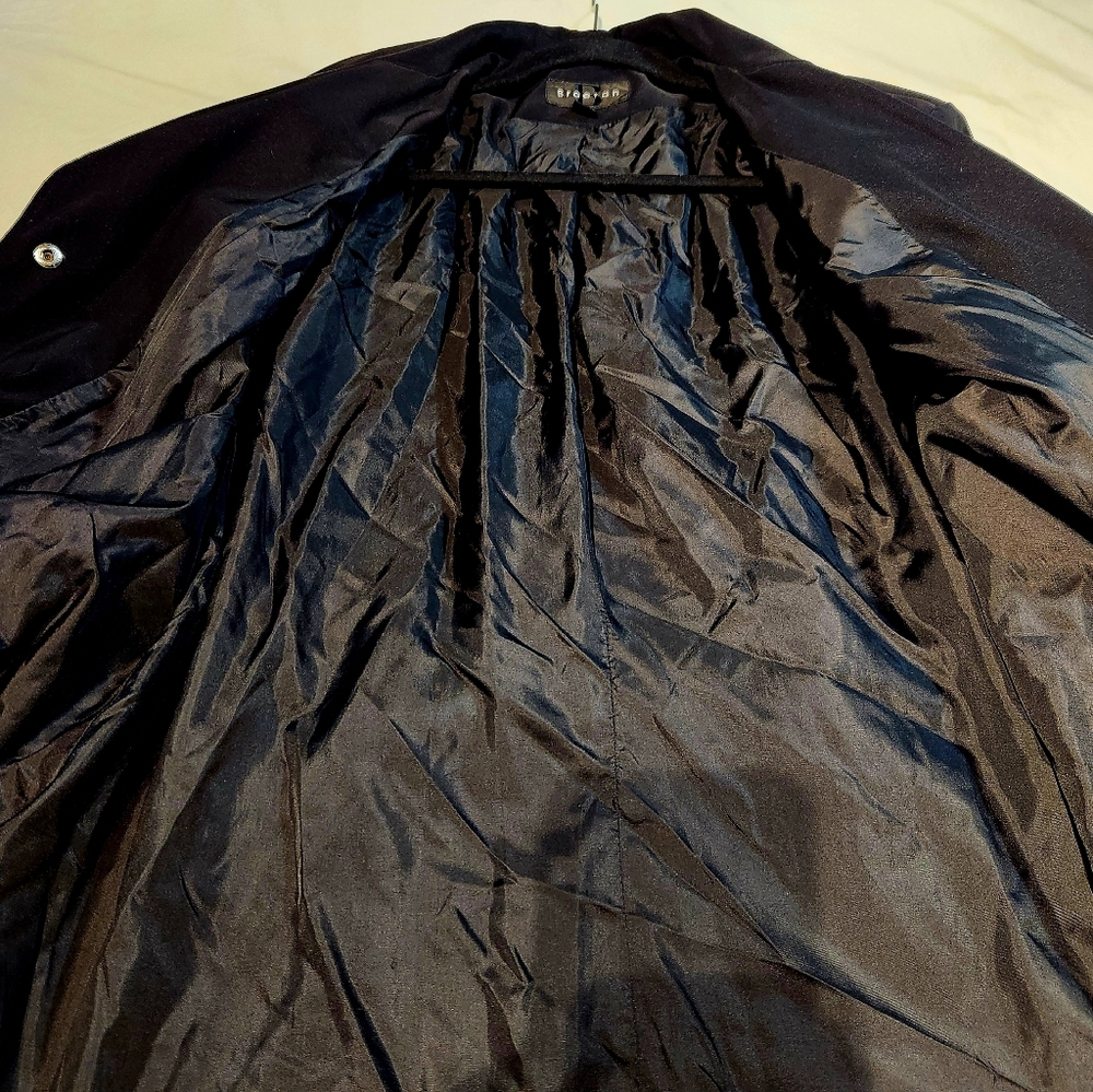 ⭐️Braetan Sleek Black Mid Length Trench Coat for Women XXL⭐️ - Picture 7 of 12